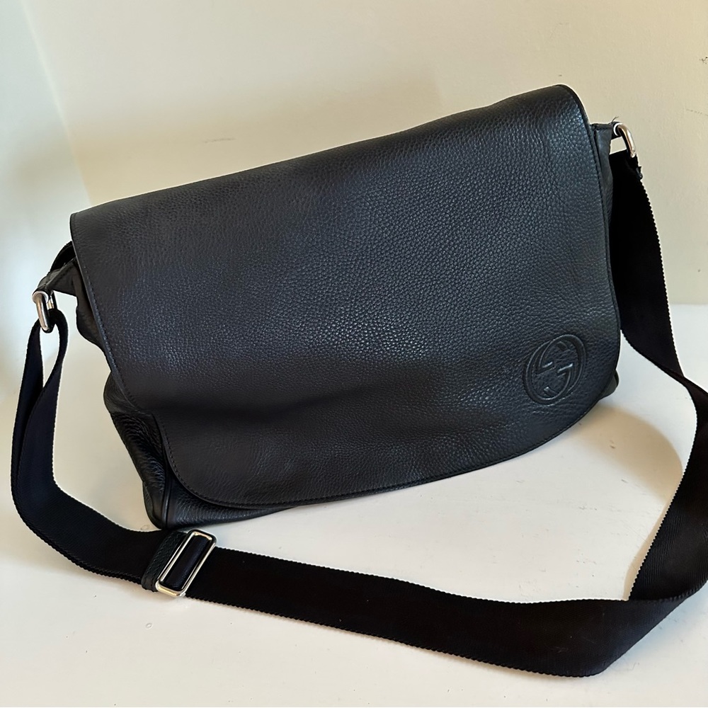 Gucci diaper bag/messenger bag
